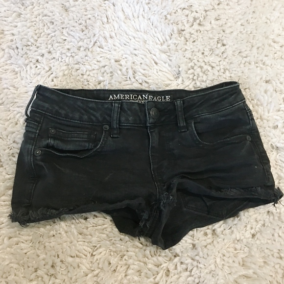 Black Jean shorts - Picture 1 of 1